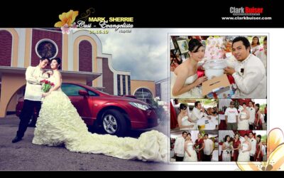 Wedding Album Layout | Mark + Sherrie